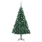 vidaXL Árbol de Navidad preiluminado con luces y bolas verde 120 cm vidaXL Árbol de Navidad preiluminado con luces y bolas verde 120 cm