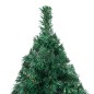 vidaXL Árbol de Navidad preiluminado con luces y bolas verde 120 cm vidaXL Árbol de Navidad preiluminado con luces y bolas verde 120 cm
