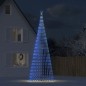 vidaXL Árbol de Navidad cono de luz 1544 LEDs azul 500 cm vidaXL Árbol de Navidad cono de luz 1544 LEDs azul 500 cm