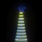 vidaXL Árbol de Navidad cono de luz 1544 LEDs azul 500 cm vidaXL Árbol de Navidad cono de luz 1544 LEDs azul 500 cm