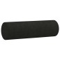 vidaXL Juego de sofás con cojines 3 piezas tela negro vidaXL Juego de sofás con cojines 3 piezas tela negro