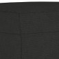 vidaXL Juego de sofás con cojines 3 piezas tela negro vidaXL Juego de sofás con cojines 3 piezas tela negro