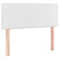 vidaXL Cama box spring con colchón cuero sintético blanco 90x190 cm vidaXL Cama box spring con colchón cuero sintético blanco 90x190 cm