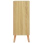 vidaXL Aparador de madera de ingeniería roble Sonoma 60x30x72 cm vidaXL Aparador de madera de ingeniería roble Sonoma 60x30x72 cm