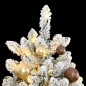 vidaXL Árbol de Navidad artificial con bisagras 300 LED y bolas 180 cm vidaXL Árbol de Navidad artificial con bisagras 300 LED y bolas 180 cm