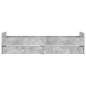 vidaXL Estructura de cama con cajones gris hormigón 75x190 cm vidaXL Estructura de cama con cajones gris hormigón 75x190 cm