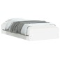 vidaXL Cama con cajones madera de ingeniería blanca 190x190 cm vidaXL Cama con cajones madera de ingeniería blanca 190x190 cm