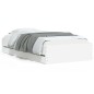 vidaXL Cama con cajones madera de ingeniería blanca 75x190 cm vidaXL Cama con cajones madera de ingeniería blanca 75x190 cm