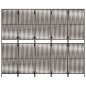 vidaXL Biombo de 5 paneles ratán sintético marrón vidaXL Biombo de 5 paneles ratán sintético marrón