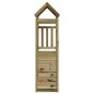 vidaXL Casita infantil con pared escalada madera pino 53x110,5x214 cm vidaXL Casita infantil con pared escalada madera pino 53x110,5x214 cm