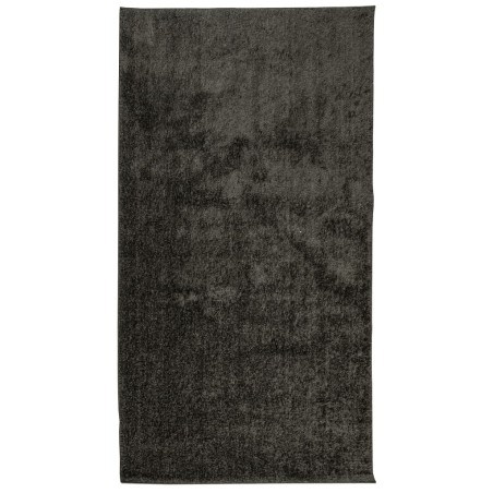 vidaXL Alfombra pelo largo aspecto brillante ISTAN antracita 80x150 cm