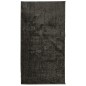 vidaXL Alfombra pelo largo aspecto brillante ISTAN antracita 80x150 cm