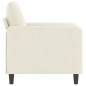 vidaXL Sillón de terciopelo color crema 60 cm vidaXL Sillón de terciopelo color crema 60 cm