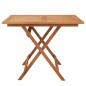 vidaXL Mesa de jardín plegable madera maciza de acacia 90x90x75 cm vidaXL Mesa de jardín plegable madera maciza de acacia 90x90x75 cm