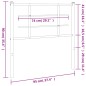 vidaXL Cabecero de metal negro 90 cm vidaXL Cabecero de metal negro 90 cm