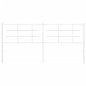 vidaXL Cabecero de metal blanco 180 cm vidaXL Cabecero de metal blanco 180 cm