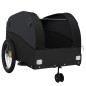 vidaXL Remolque para bicicleta hierro negro 45 kg vidaXL Remolque para bicicleta hierro negro 45 kg