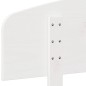 vidaXL Cabecero de cama madera maciza de pino blanco 150 cm vidaXL Cabecero de cama madera maciza de pino blanco 150 cm