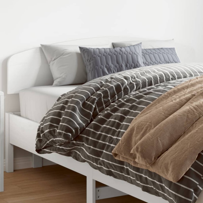 vidaXL Cabecero de cama madera maciza de pino blanco 140 cm vidaXL Cabecero de cama madera maciza de pino blanco 140 cm
