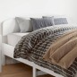 vidaXL Cabecero de cama madera maciza de pino blanco 140 cm vidaXL Cabecero de cama madera maciza de pino blanco 140 cm
