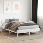 vidaXL Cabecero de cama madera maciza de pino blanco 140 cm vidaXL Cabecero de cama madera maciza de pino blanco 140 cm