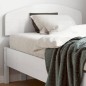 vidaXL Cabecero de cama madera maciza de pino blanco 100 cm vidaXL Cabecero de cama madera maciza de pino blanco 100 cm