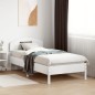 vidaXL Cabecero de cama madera maciza de pino blanco 100 cm vidaXL Cabecero de cama madera maciza de pino blanco 100 cm