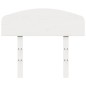 vidaXL Cabecero de cama madera maciza de pino blanco 100 cm vidaXL Cabecero de cama madera maciza de pino blanco 100 cm