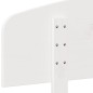 vidaXL Cabecero de cama madera maciza de pino blanco 100 cm vidaXL Cabecero de cama madera maciza de pino blanco 100 cm