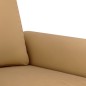 vidaXL Sillón de terciopelo marrón 60 cm vidaXL Sillón de terciopelo marrón 60 cm