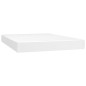 vidaXL Cama box spring con colchón cuero sintético blanco 140x200cm vidaXL Cama box spring con colchón cuero sintético blanco 140x200cm