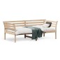 vidaXL Sofá cama madera maciza de pino 90x190 cm vidaXL Sofá cama madera maciza de pino 90x190 cm