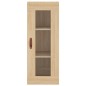 vidaXL Aparador de madera contrachapada roble Sonoma 34,5x34x180 cm vidaXL Aparador de madera contrachapada roble Sonoma 34,5x34x180 cm