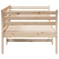 vidaXL Sofá cama madera maciza de pino 90x190 cm vidaXL Sofá cama madera maciza de pino 90x190 cm