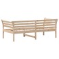 vidaXL Sofá cama madera maciza de pino 90x190 cm vidaXL Sofá cama madera maciza de pino 90x190 cm