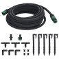 vidaXL Manguera porosa para jardín caucho negro 16 mm 10 m vidaXL Manguera porosa para jardín caucho negro 16 mm 10 m