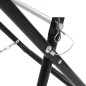 vidaXL Carrito de rollo de manguera acero negro 48 cm 45 kg vidaXL Carrito de rollo de manguera acero negro 48 cm 45 kg