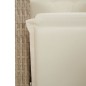 vidaXL Sillones reclinables jardín con reposapiés 2 uds ratán PE beige vidaXL Sillones reclinables jardín con reposapiés 2 uds ratán PE beige