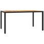 vidaXL Set de muebles jardín 5 pzas con cojines ratán sintético negro vidaXL Set de muebles jardín 5 pzas con cojines ratán sintético negro