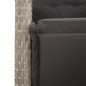 vidaXL Set comedor de jardín 9 pzas cojines ratán sintético gris claro vidaXL Set comedor de jardín 9 pzas cojines ratán sintético gris claro