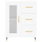 vidaXL Aparador alto madera contrachapada blanco 69,5x34x180 cm vidaXL Aparador alto madera contrachapada blanco 69,5x34x180 cm
