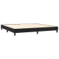 vidaXL Cama box spring con colchón terciopelo negro 200x200 cm vidaXL Cama box spring con colchón terciopelo negro 200x200 cm