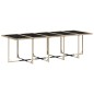vidaXL Set comedor de jardín con cojines 15 pzas ratán sintético beige vidaXL Set comedor de jardín con cojines 15 pzas ratán sintético beige