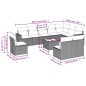 vidaXL Set de sofás de jardín 11 pzas y cojines ratán sintético negro vidaXL Set de sofás de jardín 11 pzas y cojines ratán sintético negro