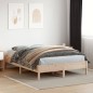 vidaXL Estructura de cama madera maciza de pino 120x200 cm vidaXL Estructura de cama madera maciza de pino 120x200 cm