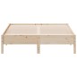 vidaXL Estructura de cama madera maciza de pino 120x200 cm vidaXL Estructura de cama madera maciza de pino 120x200 cm