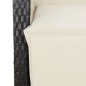 vidaXL Set de comedor de jardín 9 pzas y cojines ratán sintético negro vidaXL Set de comedor de jardín 9 pzas y cojines ratán sintético negro