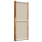 vidaXL Biombo divisor de 4 paneles gris claro 280x180 cm vidaXL Biombo divisor de 4 paneles gris claro 280x180 cm