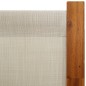 vidaXL Biombo divisor de 4 paneles gris claro 280x180 cm vidaXL Biombo divisor de 4 paneles gris claro 280x180 cm
