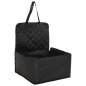 vidaXL Silla de coche para perros negro 45x45x25/55 cm vidaXL Silla de coche para perros negro 45x45x25/55 cm